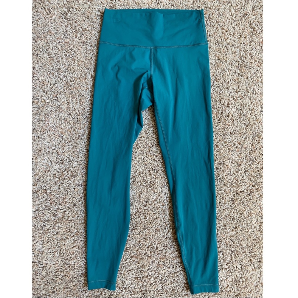 Turquoise Lululemon Tights